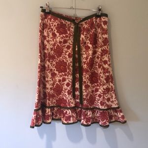 Joseph Altier Walker Paisley Skirt